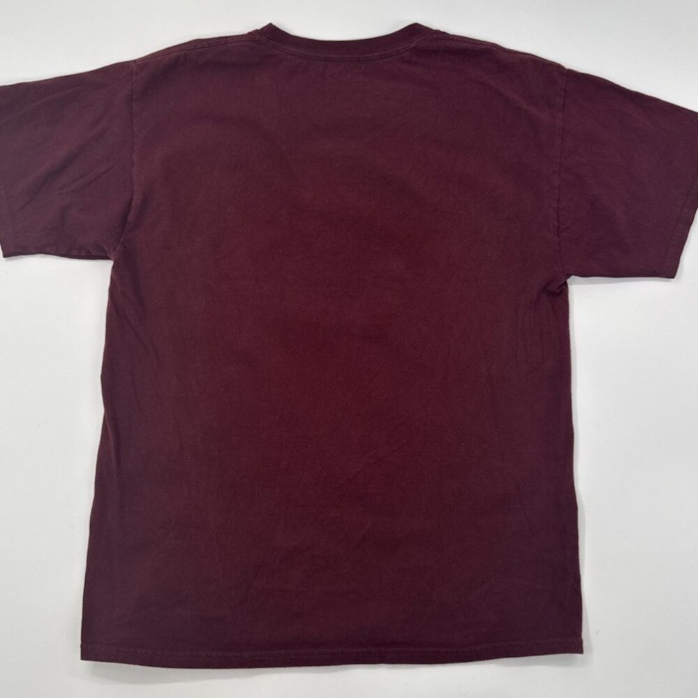 Champion Harvard Shirt Medium Maroon College Crest Tee T Shirt Campus Logo Ivy - Picture 4 of 8